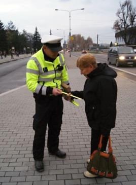 V průběhu roku 2016 pokračovala na celém území ČR společná akce Policie ČR a BESIP MD zaměřená na viditelnost chodců "Vidíme se".