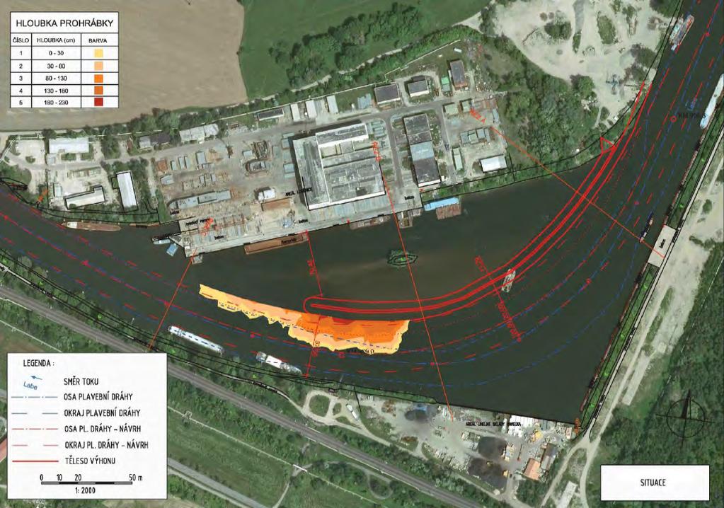 Stabilizace plavební dráhy v přístavu Chvaletice Rozsah záměru: výstavba usměrňovací hráze (výhonu) prohrábka plavební dráhy Plánovaný harmonogram: vydáno územní