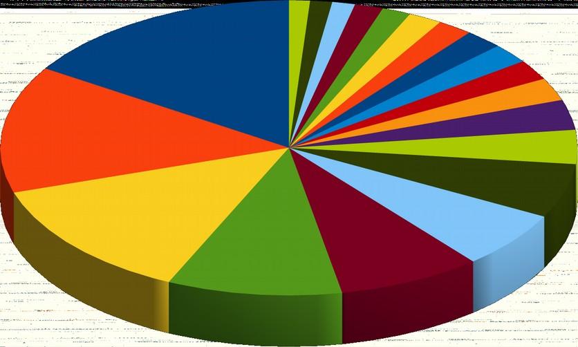 TOP 20 incident share by AS June 2015 Chinanet CN Turk Telekomunikasyon Anonim Sirketi TR SoftLayer Technologies Inc.