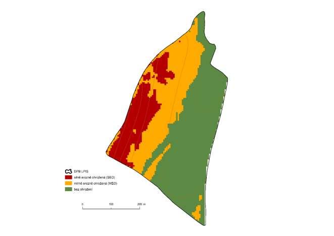 Zařazení SEO plochy do MEO Celková výměra 5 ha Souvislá plocha MEO 1,2 ha; zastoupení MEO 30 %