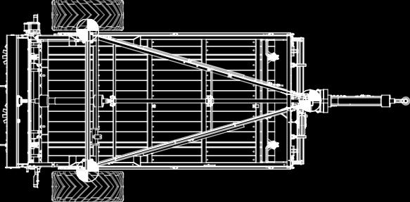 Robustní design spirálových rozmetacích válců zajišťuje optimální rozmetání materiálu.