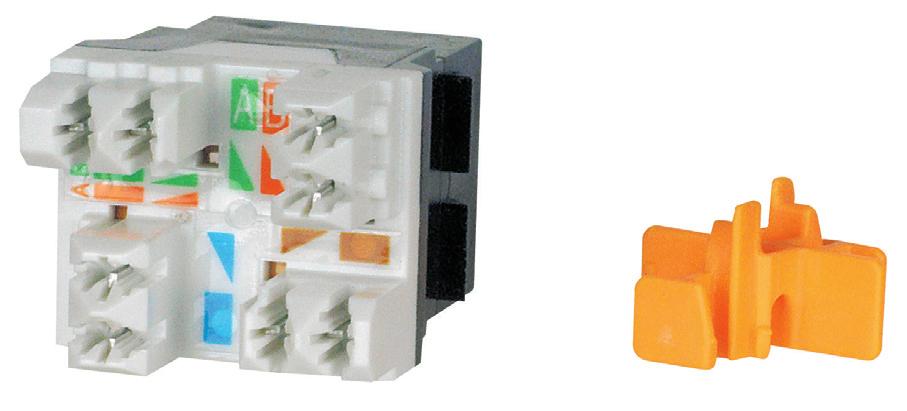 HBIX102283 Modul a X-Bar kabelová matice popis DOSTUPNOST store OBJEDNACÍ ČÍSLO Datový modul RJ-45 nestíněný, Cat.