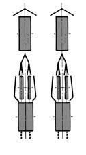Odhrnovač hrud pro řadé výsevní botky Dvouřadé výsevní botky 70 mm (volitelné 0 mm) Nerezová přítlačná kola s plastovými škrabkami a nastavitelnými přítlačnými pružinami Individuálně nastavitelné