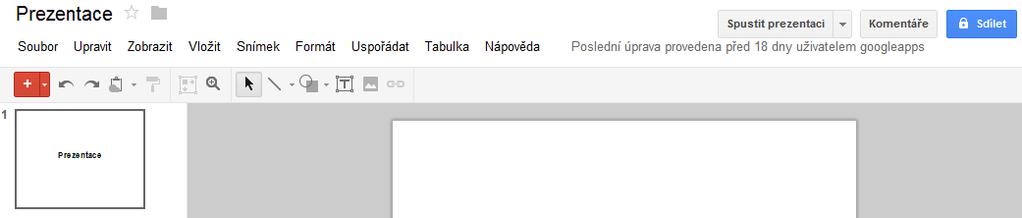 Po aktivaci historie verzí se v pravé části obrazovky otevře nové okno, ve kterém jsou vidět uložené verze. U každé verze vidíte datum vzniku a osoby, které se na změnách podílely.