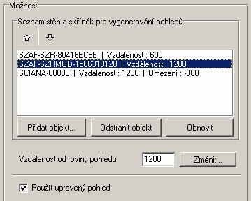 Pohledy na stěny nebo skříňky CAD Kuchyně > Dokumentace projektu Tento dokument budete generovat v případě, že potřebujete pohled na stěny nebo na skříňky, které nevedou rovnoběžně s osami souřadnic,