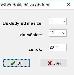 v nabídce Akce. Program nám po zvolení této funkce označí vždy jednu ze všech předpisů splátek v rámci jednoho platebního kalendáře.