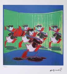 značeno PD v tisku Andy Warhol, 72/100, na zadní straně razítko Art Gallery New York a Leo Castelli New York 3 000 Kč ( 120)
