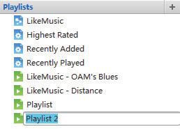 Vytváření seznamů skladeb v softwaru Philips Songbird Seznam skladeb umožňuje spravovat a synchronizovat skladby podle vašich potřeb.