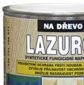 LAZUROL IMPREGNAČNÍ ZÁKLAD S 1033 SYNTETICKÉ FUNGICIDNÍ NAPOUŠTĚDLO 0000 transparentní 0,75 l 2,5 l 4,5 l 9 l (m 2 /l) 6-10 Napouštědlo je roztok alkydové pryskyřice v rozpouštědle s obsahem