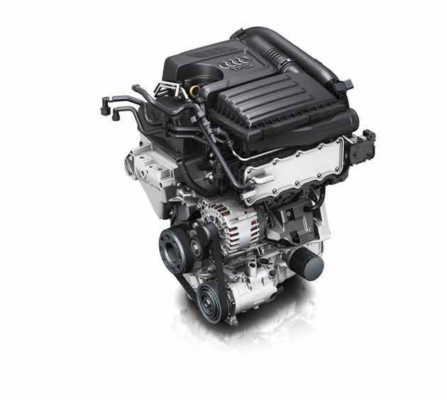 Například motor 1.4 TFSI (110 kw) v Audi Q3. Se zrychlením z 0 na 100 km/h za 9,2 sekundy a s maximální rychlostí 204 km/h. Q3 1.4 TFSI (110 kw) Q3 2.0 TFSI quattro (132 kw) Q3 2.