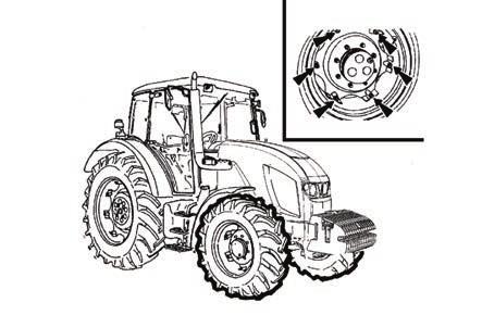 normální) kontrolujte šroubová spojení zejména nosných částí traktoru zjištěné nedostatky ihned odstraňte, předejdete tím následným škodám, případně i ohrožení