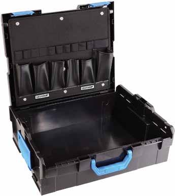 západkami a objímkami dvou nebo více kufrů L-BOXX, pro bezpečné uchopení a snadné přenášení 59, Š H V Kód Číslo 0