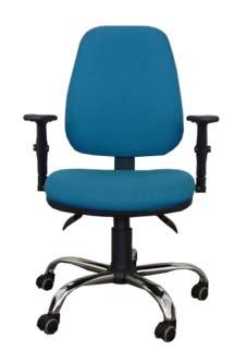 K L A S I K KLASIK BZJ 002 ST/CH Základní kancelářská židle splňující požadavky každodenního používání v běžných kancelářských provozech.