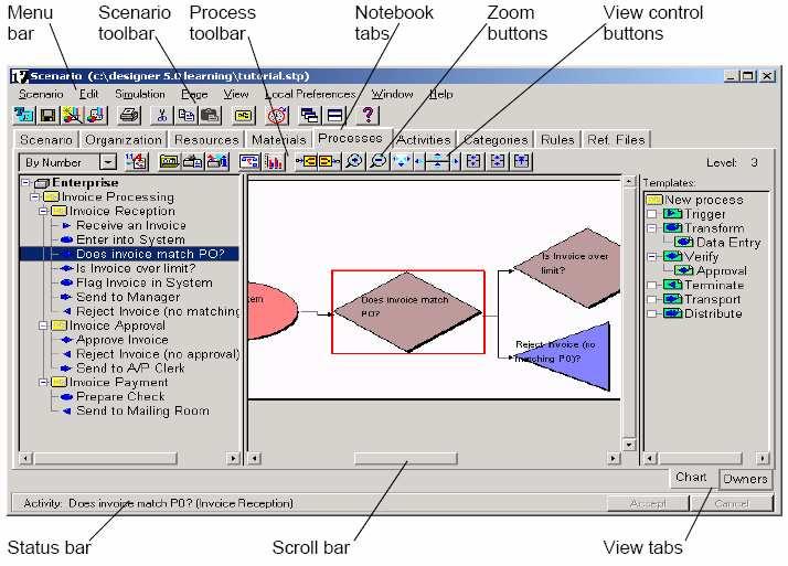 3.1.6 Interfacing Designer FirstStep Designer je kmenovým modelovacím a simulačním nástrojem prostředí FirstStep.