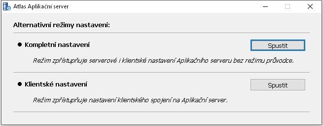 5. Síťová instalace - Aplikační server 5.1 Co je APLIKAČNÍ SERVER? Aplikační server je síťová instalační varianta sw.