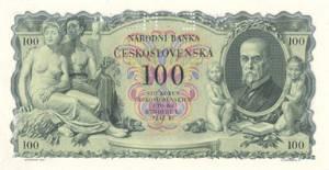 Návrh Max Švabinský, provedení a tisk Tiskárna bankovek Národní banky Československé. 28 26 Výroba bankovek a cedulová tiskárna v Praze [online]. [cit.