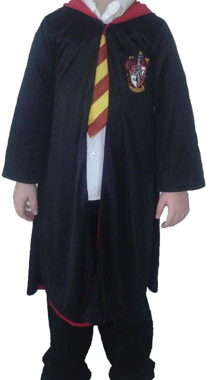 117. Kostým HARRY POTTER 7-10 let Kalhoty Délka: 87 cm Šířka: 33 cm Délka od rozkroku dolů: 65 cm Košile Délka: 55 cm