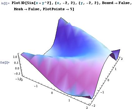 UTB ve Zlíně, Fakulta aplikované informatiky 30 Shading True - stínování plochy v závislosti na y Shading False - plocha bude bílá Jako parametry funkce Plot3D lze použít i většinu parametrů