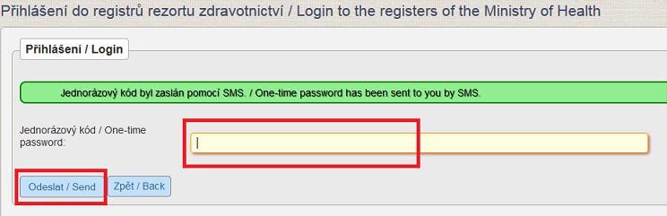 cz/registry-nzis-vstup Zadáte zaslané uživatelské jméno a Vámi nastavené heslo (při aktivaci). Veškeré údaje jste již obdrželi dle předchozích kapitol této příručky.