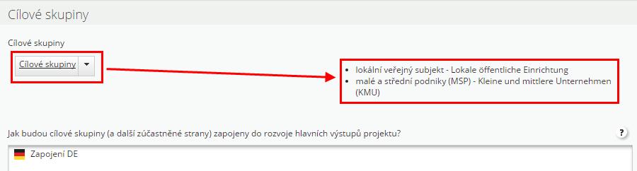 Stejně jako u ostatních PB je nutné vyplnit textová pole Udržitelnost a dílčí aktivity, které budou v rámci PB realizovány.