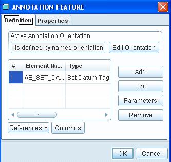 tělesa jako Annotation1. Pokud chceme vytvářet další poznámku, můžeme dle postupu v 2.1. založit další Annotation Feature. Druhá možnost je přidat další poznámku do stávající Annotation1.