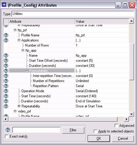 Obr. 4.2: Konfigurace služby Voice (VoIP) a FTP v Profile Config Name => FTP_app - jméno aplikace, kterou jsme vytvořili v objektu Application config.