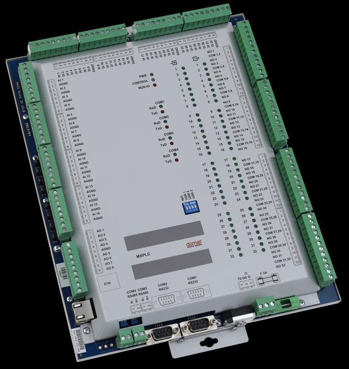 MXPLC BECK RTOS-PPC, nahrávání programu pomocí SoftPLC MXPLC-L Linux, nahrávání programu pomocí protokolu SCP MXL procesorová deska se systémem Linux pro MXPLC V případě potřeby lze MXPLC pomocí