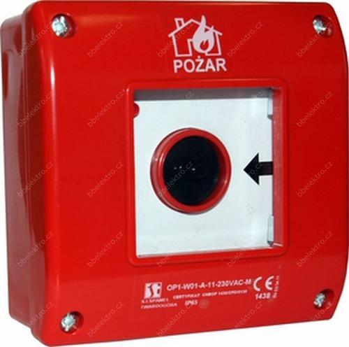 Detektory požáru ruční požární hlásič 7 = nejstarší metoda detekce (nejjednodušší) poplach spouští pozorovatel Pro bezprostřední vyhlášení požárního