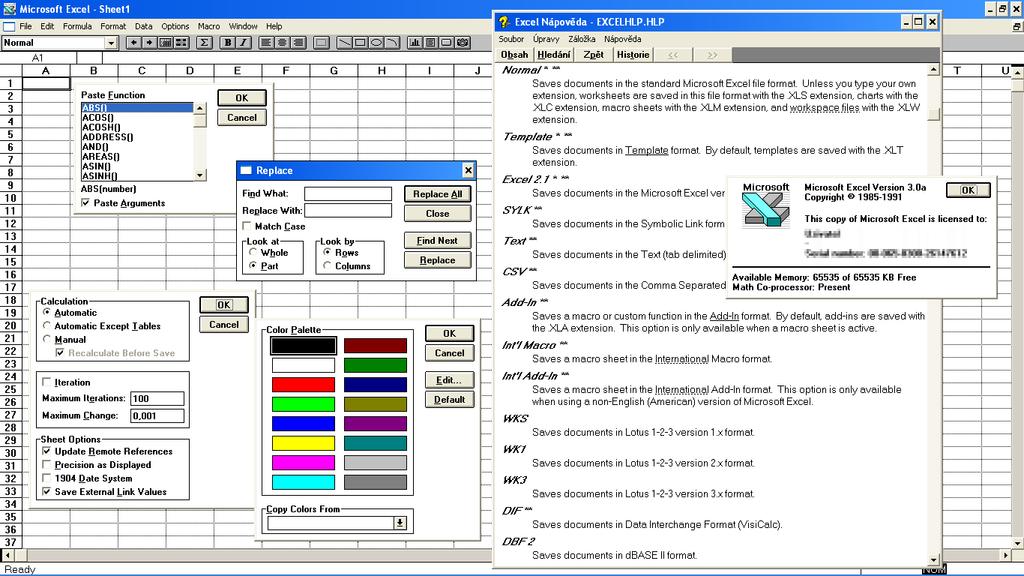 ATAN2, ATANH, AVERAGE, CELL, CLEAN, CODE, COLUMN, COLUMNS, COS, COSH, COUNT, COUNTA, DATE, DATEVALUE, DAVERAGE, DAY, DAYS360, DCOUNT, DCOUNTA, DDB, DGET, DMAX, DMIN, DOLLAR, DPRODUCT, DSTDEV,