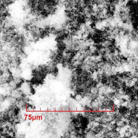 Snímek oxidu titaničitého TiO 2 Pro lepší představu a orientaci v