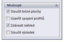 Navíc ještě vytvořte ve 3Dskicách čtyři vodící křivky (obr. 7).