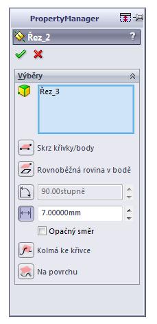 Nyní jsou vytvořeny dohromady 4 dílčí objemová těla řešené soustavy (obr. 13).