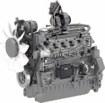 1 2 3 4 1) Šestiválcový motor DPS 6,8 l Splňuje normu TIER 3 pro spaliny. 4-ventilové hlavy válců. Chlazení plnicího vzduchu.