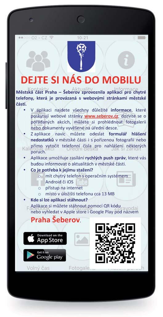 RADNICE INFORMOVANOST Aktu lnì informace zve ej- Úujeme mimo zpravodaj ve v vïsk ch, na facebooku, na webov ch str nk ch a nynì novï v aplikaci pro chytrè mobilnì telefony. NovÈ webovè str nky www.