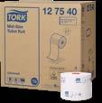 rozměr 344x184x140 mm 1 kus TORK/557508 TORK/557500 TORK MID-SIZE TOALETNÍ PAPÍR - NÁPLNĚ Systém T6 Kód výrobku Název výrobku Parametry výrobku Balení TORK/127510 Tork