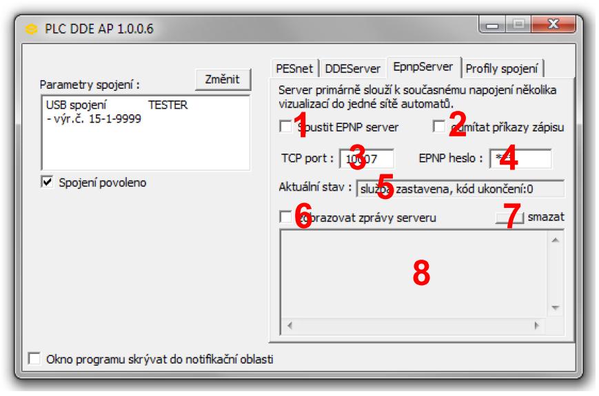 Server EPNP Tato služba poskytuje data typicky pro webové vizualizace, které jsou produktem aplikace MICROPEL StudioWEB, tj.