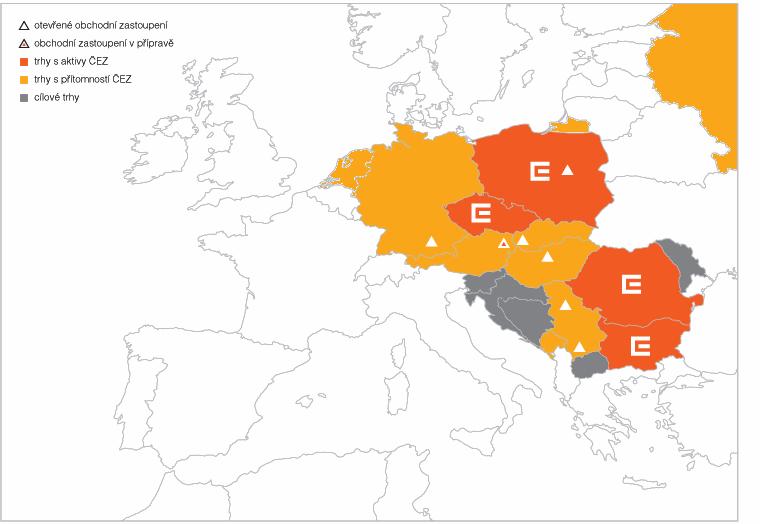 Úvod Úvod Teritoriální působnost Skupiny ČEZ Hlavní zemí působnosti Skupiny ČEZ je Česká republika, kde její členové zaujímají významné místo ve výrobě, obchodu a rozvodu elektrické a tepelné energie.