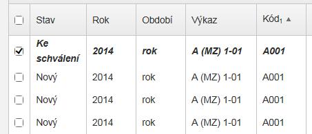 V případě, že dojde k samovolnému odhlášení během vyplňování výkazu, data se automaticky neuloží a jsou ztracena. Systém automaticky neukládá rozpracovaný výkaz.