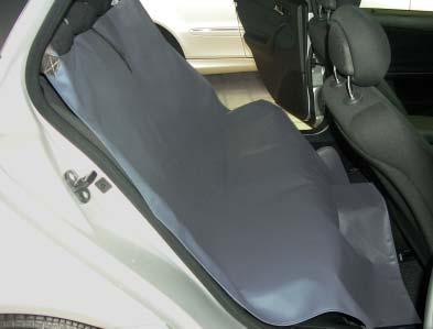 Potah na sedadla obj. č. D-S 15 Potah na sedadla spolehlivě chrání přední sedadla proti znečištění. Vyrobeno z odolné šedé koženky.