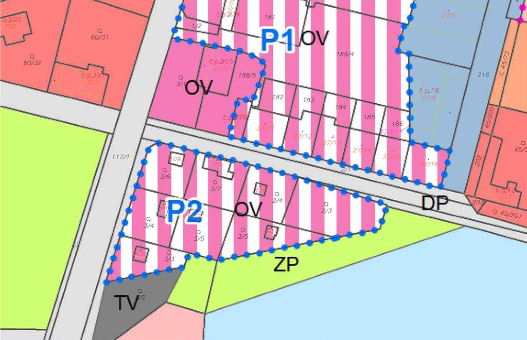 Současný stav Urbanistické a architektonické řešení Urbanistický charakter obce je ovlivněn různorodou zástavbou, od středověkého jádra návsi s kostelem přes hospodářské usedlosti z poloviny 19.