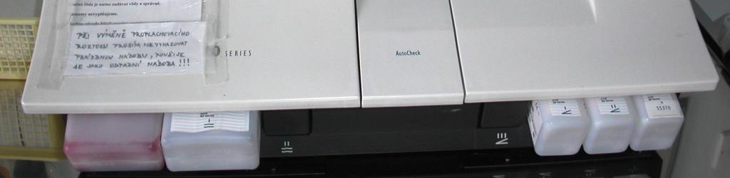 9 Acidobazický analyzátor krevních plynů Radiometer ABL700 a tištěný záznam pořízený tímto přístrojem 4.2.1.
