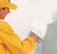 silikátové omítky Ceresit CT15) před aplikací