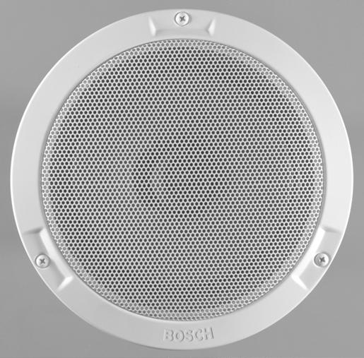 Reproduktory XXX Stropní reproduktory Reproduktory LHM0606/10, LBC3090/01, LBC3090/31, LBC3086/41, LBC3087/41, LBC3099/41 lze od určitého množství objednat v těchto šesti barevných provedeních: barva
