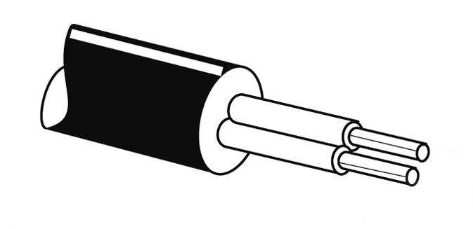 XXX Mikrofony Příslušenství k mikrofonům LBC1080/00 100 m Mikrofonní kabel 2 x 0.