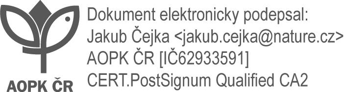 LI/2017-2/562 VYŘIZUJE: Kořínek V TURNOVĚ: 17.2.2017 Věc: Uvědomení dalších účastníků o zahájeném správním řízení a informace o řízení Dne 15.2.2017 obdržela Agentura ochrany přírody a krajiny ČR, Regionální pracoviště Liberecko, oddělení Správa CHKO Český ráj (dále jen Agentura ) žádost pana Martina Jakimiva, 28.