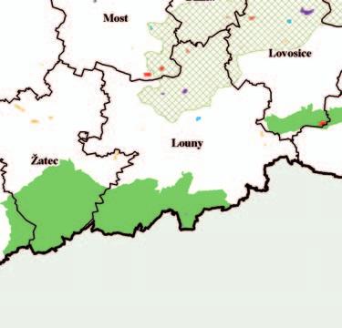 Na konci roku 2009 bylo v Ústředním seznamu ochrany přírody registrováno celkem 12 národních přírodních rezervací, 13 národních přírodních památek, 53 přírodních rezervací a 63 přírodních