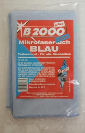 praktické příslušenství pro hospodárné využití B 2000 MIKROVLÁKNOVÁ TKANINA na sklo B 2000 MICROFASERTUCH für Scheiben Vysoce