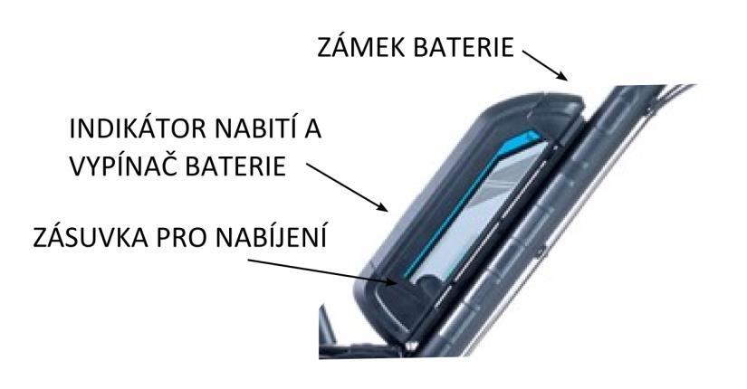 Baterie Nabíjení baterie a údržba: Baterii dobíjejte v suchém prostředí, abyste předešli poškození zkratem.