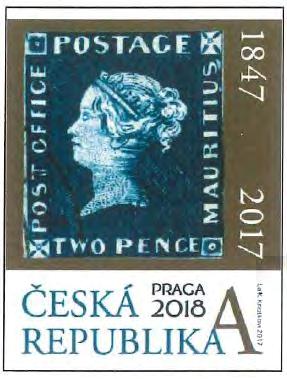 částka 10/2017 Poštovní věstník strana 78 Známku o rozměrech obrazové části 40 23 mm vytiskla Poštovní tiskárna cenin Praha a.s. plnobarevným ofsetem v tiskových listech po 50 kusech.