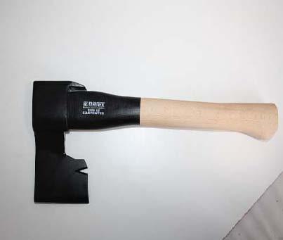 Handle: Blade: Use: natural ash wood Cr-Mn steel, hardened edge For various woodworking tasks, such as